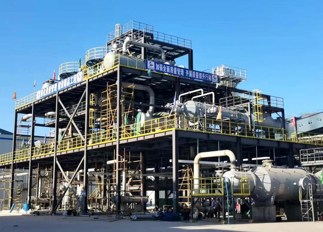 榆神能化甲醇联合装置工艺管道完成年度施工目标 榆神能化甲醇联合装置工艺管道完成年度施工目标