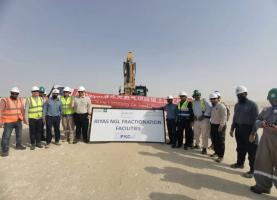 中石化广州工程EPC总承包建设的沙特阿美天然气项目破土动工!